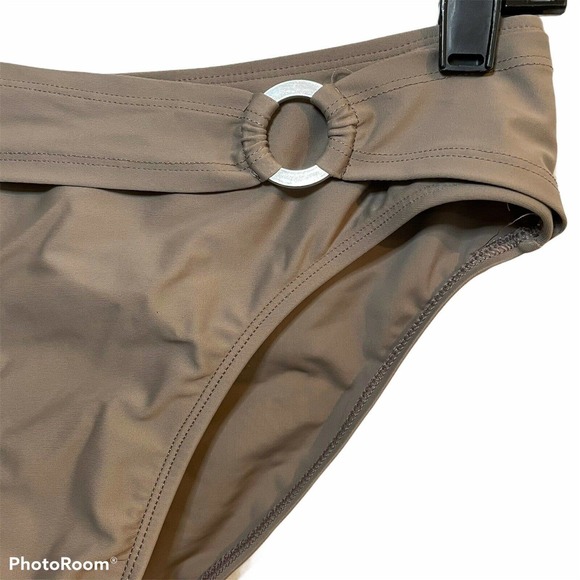 SOLD Body Glove Bikini Swimsuit Bottoms Medium Brown - Picture 3 of 8